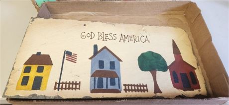 Painting on slate