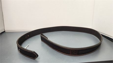 John Deer Leather Belt