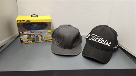 Titleist Hat & One Pair Zero Dark Polarized Eyewear