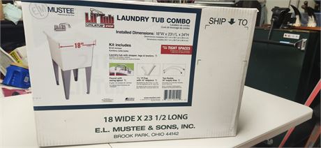 Lil Tub Laundry Tub Combo
