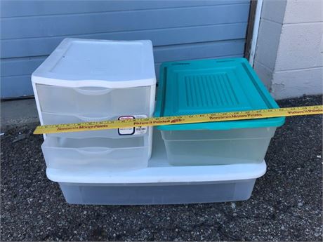 Plastic Drawer & Containers
