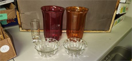 Lot Of Glassware