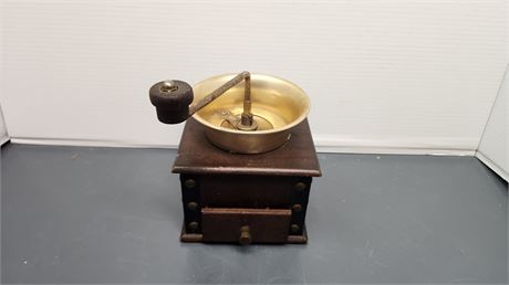 Wood Base Coffee Grinder