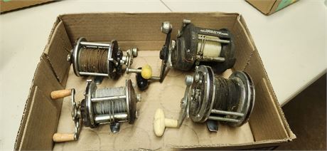 Lot Of Fishing Reels