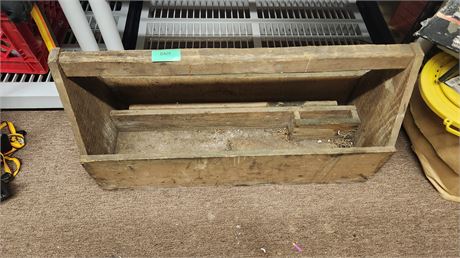 Vintage Wood Tool Box