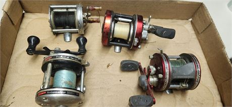 Lot Of Fishing Reels