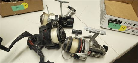 Lot Of Fishing Reels