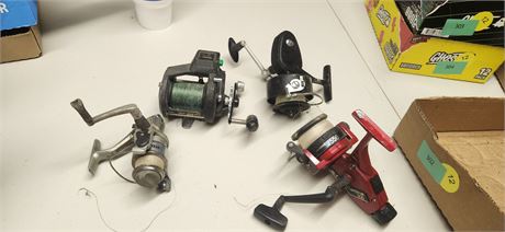 Lot Of Fishing Reels