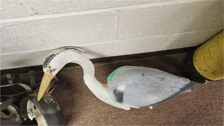 Heron Lawn Decoration. No Post