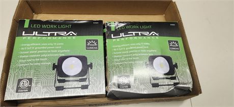 2 LED Work Lights