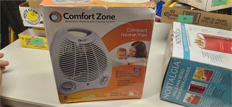Comfort Zone Compact Heater/Fan