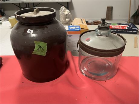 Crock and Jar