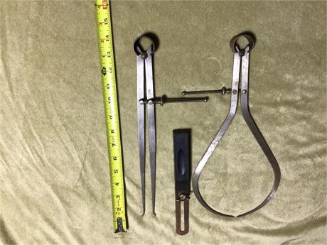Vintage Inside Diameter Outside Diameter Calipers