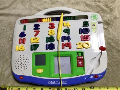 Math Desk Teaching Toy  (New Batteries)