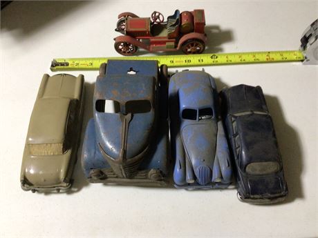 Miscellaneous Vintage Toy Car Lot