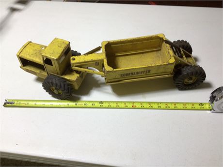 Vintage Earth Mover Metal Toy