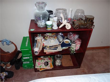Book Shelf and Contents