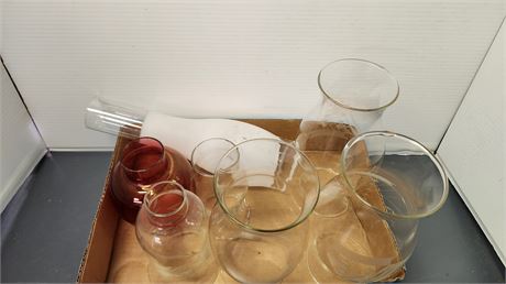 Lot Of Glassware
