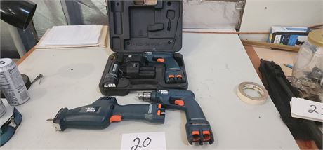 Black&Decker Cordless set - Works