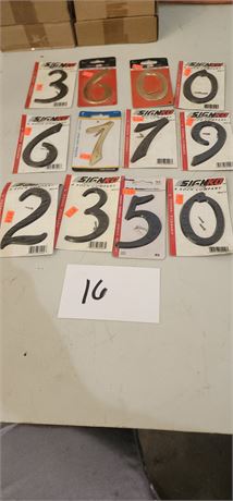 Misc number plates