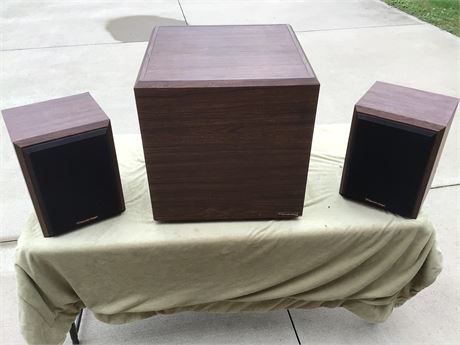 Cerwin Vega Subwoofer and Speakers