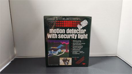 Intelectron Motion Detector With Security Light