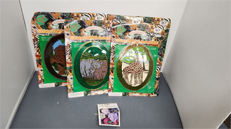 African Safari Sun Catchers & Morning Glory Seeds