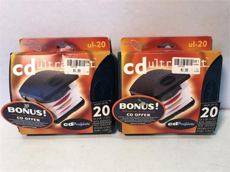 2 CD Holders