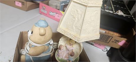 Bear Light & Angel Lamp