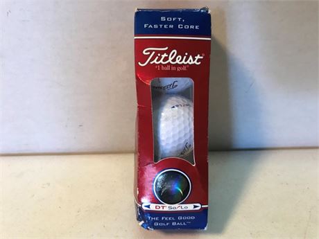 Titleist DT So/Lo Golf Balls