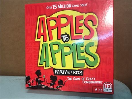 Apples to Apples Game