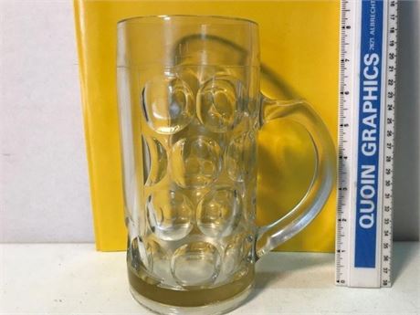 Large Italy Bubble Glass Mug