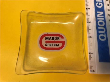 Mabor General Glass Ashtray