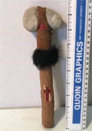Native American Stone Hatcher Wall Deco