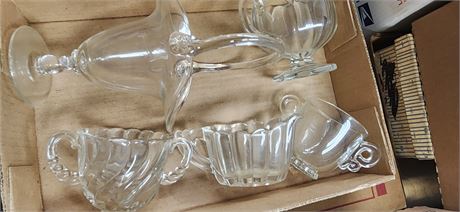 Lot Of Glassware