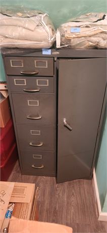 Metal Cabinet with safe, no combo