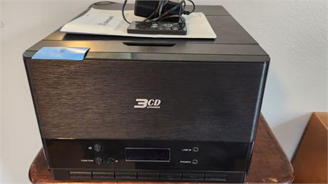 Blackweb Bluetooth 3-CD Stereo System