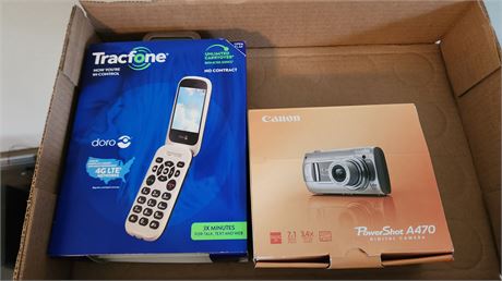 Tracphone & Canon Camera