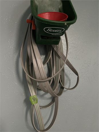 Hose and Scotts Spreader