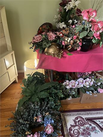 Silk Floral Lot