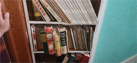Lot of cookbooks