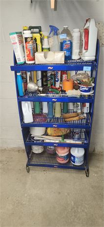 Kelloge's Blue Storage Shelf. CONTENTS NOT INCLUDED