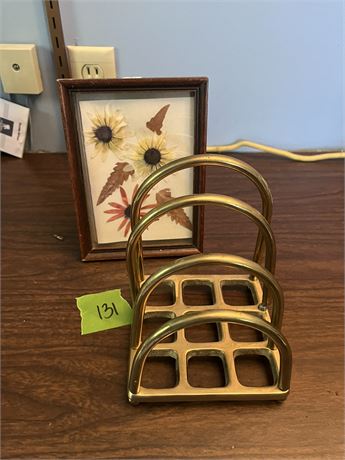 Decor, Brass Organizer