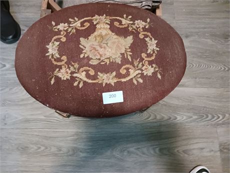 Needle point stool