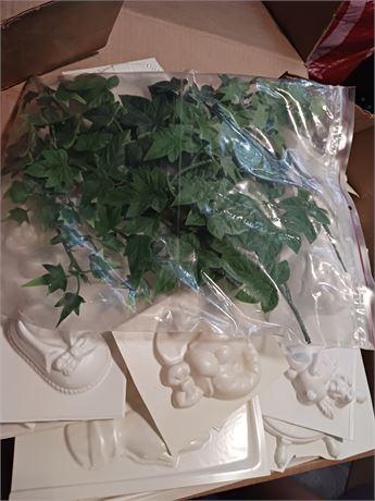Sugar molds and cake decorating supplies