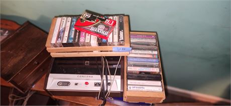 Cassettes and player
