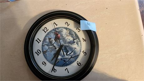 Cardinal Wall Clock