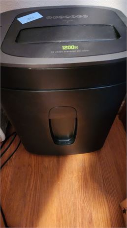 12 Sheet Cross Cut Shredder