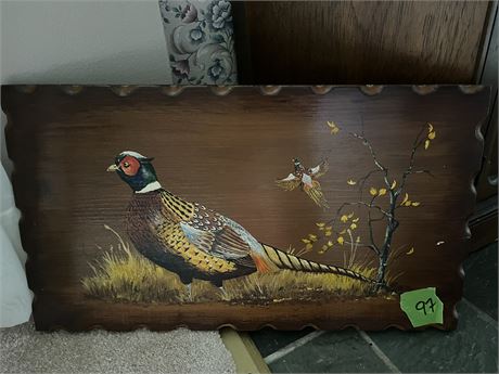 Wood Painted Art