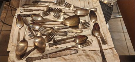 Lot of Silver plate